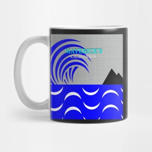 Mavericks California surf design A Mug